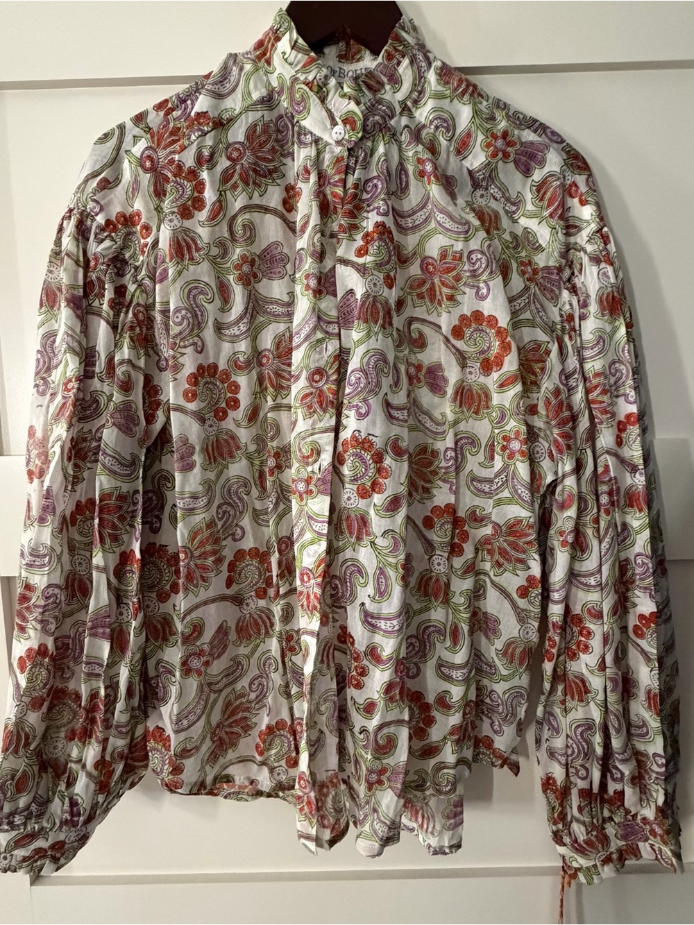 Alix of Bohemia Poet Blouse